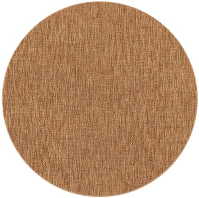 Garden Impressions Gisborne buitenkleed - Ø160 cm - natural coconut