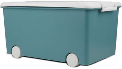 Opbergdoos - THERMOBABY - PLAYBOX - Medium - Azuurgroen