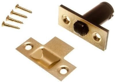 Verstelbare Roller Catch - Deurvanger Grendel - Deuren Sluiten - Buisvormig Deurslot - 3 stuks - null