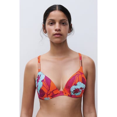 Chantelle Icon - bikinitop - maat 75B - painted flowers - C16VNP-A01