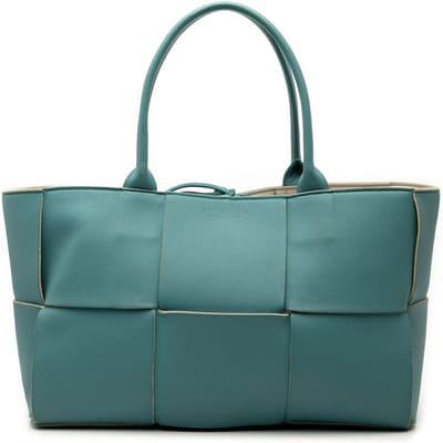 Tweedehands Medium Nappa Maxi Intrecciato Arco Tote