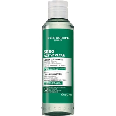 Yves Rocher Gezichtsreiniging Verhelderende lotion Gezichtstoners Dames 150 ml