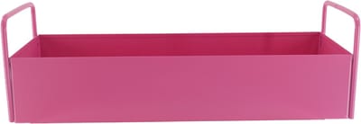 Housevitamin Dienblad - Plantebak Metaal 41,5x15,5x13cm- Roze