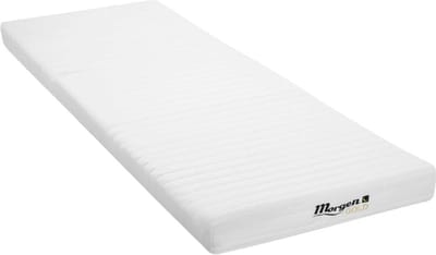 Vente-unique Schuimmatras 90 x 190 cm met 7 zones 25 kg/m3 dikte 12 cm - STELO KIDS van YSMÉE L 190 cm x H 12 cm x D 90 cm