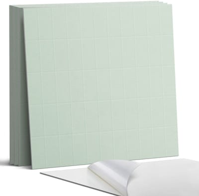 Coloray Wandpanelen Zelfklevend - Rechthoekige tegels in een raster Zelfklevende Wandpanelen - 50 cm x 50 cm - Grijs Wandpaneel PVC - 5 stuks - Texturen Wandpanelen Zelfklevend - Keuken Wandpanelen - Wandpanelen Badkamer