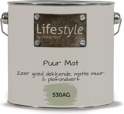 Lifestyle Puur Mat - Muurverf - 530AG - 2.5 liter
