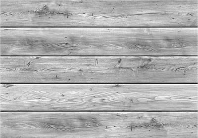 Fotobehangkoning - Behang - Vliesbehang - Fotobehang Grijze Houten Planken -  Grey Kingdom - 150 x 105 cm