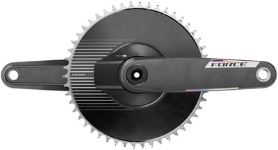 Mono plateau trapper met vermogenssensor Sram Force E1 Aero AXS Dub Direct Mount 50D