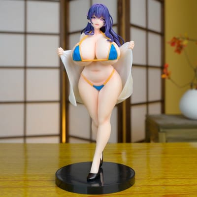24CM MikukanShojo Insight Girl Mwn de oudere zus buurmeisje figuur PVC Actie Volwassen Anime Model Volwassen pop Speelgoed beige