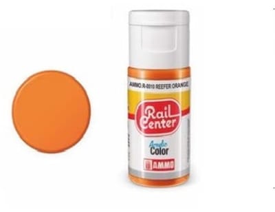 AMMO by Mig Jimenez Hobbyverf Acrylverf - MIG R0010 Rail Center - Reefer Orange - Acryl - 15ml Verf flesje - 15 ml