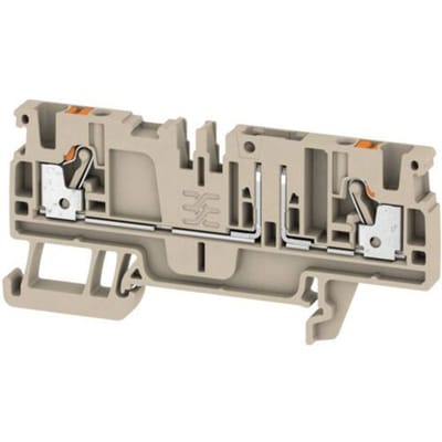 Weidmüller 1989930000 Doorgangsklem 5.1 mm Spanveer Grijs 50 stuk(s)