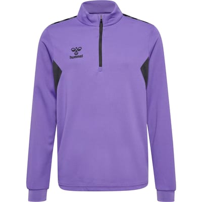 Authentieke sweatshirt met 1/4 rits voor kinderen Hummel