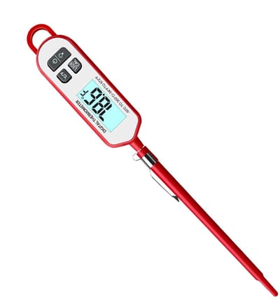 Voedselthermometer - Digitale vleesthermometer - Keukengrill-sonde - Waterdichte vleesthermometer - Ultrasnelle vleesthermometer - Grill-kooksonde - Grill-vleesthermometer - Digitale kookthermometer - Geschikt voor keukens, grills, binnen en buiten