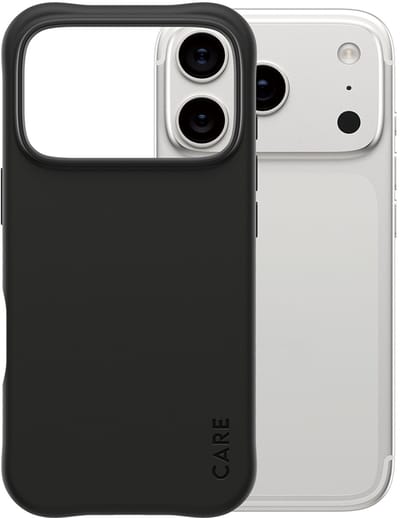 PanzerGlass CARE™ by ® Samba Case Black w. MagSafe iPhone 17 Pro | Bulk mobiele telefoon behuizingen Hoes Zwart