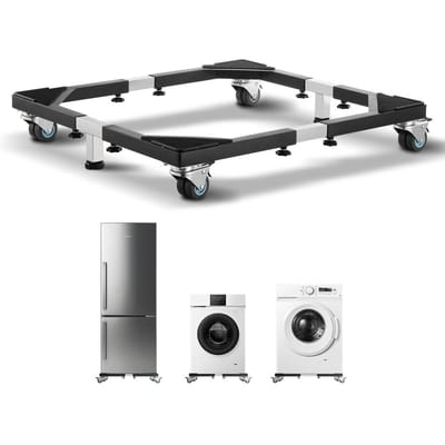 Support de réfrigérateur Base mobile 1200 lbs 23 -36,6 Pouces Dolly réglable pour meubles