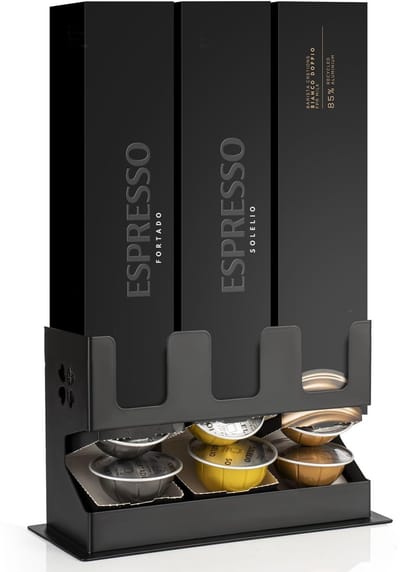 Dailygoods - Pod Dispenser voor Nespresso Vertuoline Capsules - Ruimtebesparend en Organisatie