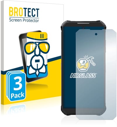 Screenprotector 3 Stuks voor Oukitel WP19 Beschermglas transparant