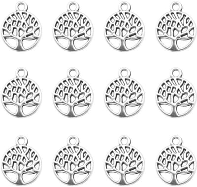 Store_7 - Levensboom Hangers - Metalen Charms - Duurzaam en