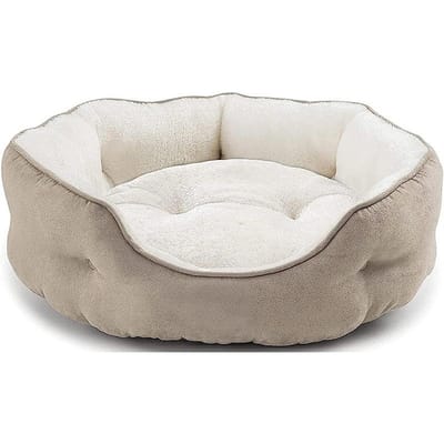 Niche pour chien et chat pour toutes saisons, durable et respirante, nid pour animaux de compagnie pour chiens grands, moyens et petits, canapé-lit pour animaux de compagnie S(50*48*15cm)