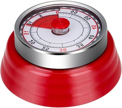 Solidchoice - Mechanische Keukentimer met Analoge Tijdsaanduiding