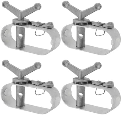 Aluminium draadkabelspanners - 4 stuks voor zwembadafdekking winter - Zeilspanner spanslot