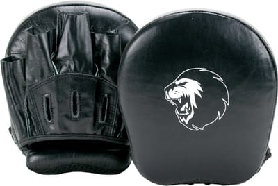 Super Pro Combat Gear Focus Target Mitts Leder Zwart/Wit