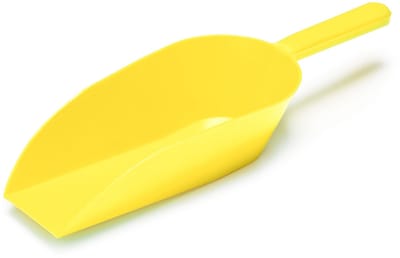 Garronda Kunststof Voerschep – Kip accessoires – Geel – 500g - GD-JUT-Shovel