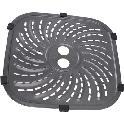 Plaque de Grill de Rechange pour Friteuse Série PowerXL Grille en Acier Inoxydable Plateau Grille Compatible avec 6QT et 8QT Type 2