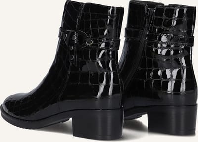 Gabor 511 Enkellaarsjes - Enkelboots met rits - Dames - Zwart - Maat 35,5