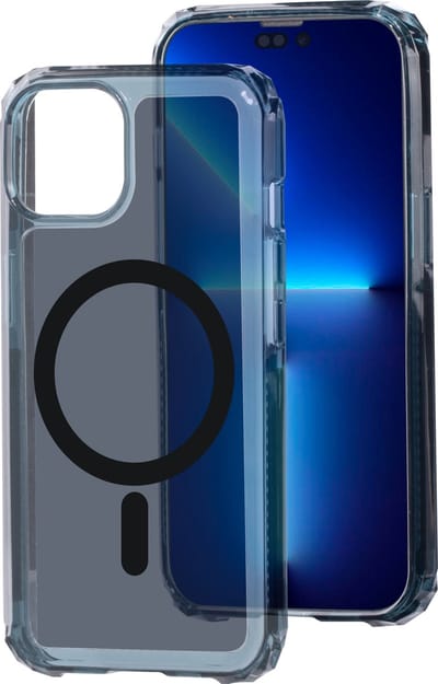 SoSkild iPhone 14 Plus Defend Case Magnetic Ring Transparant