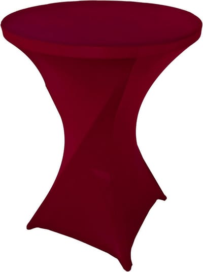 Ronde Spandex Cocktail Tafelhoes 32 Inch Stretch Voor Barkruktafel