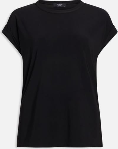 SISTERS POINT Low-a - Dames T-shirt - Black - Maat S