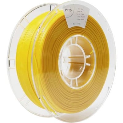 Maertz PMMA-1011-006 PMMA-1011-006 Filament PETG Chemisch bestendig 1.75 mm 1000 g Geel 1 stuk(s)