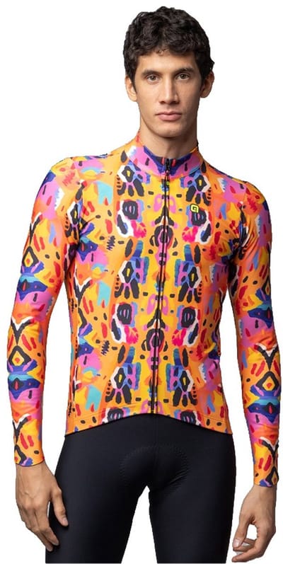 Ale Pr-e Tribal Trui Met Lange Mouwen Oranje M Man