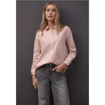 Gestreepte zakelijke blouse