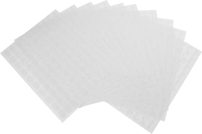 Huisnummer Vellen - Adresstickers - Huis Identificatie - Zelfklevend Waterdicht - 10 Vellen - Wit
