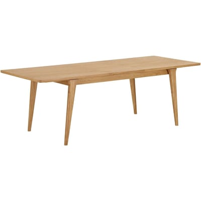 House Nordic Eettafel Darwin - Rechthoek Naturel Verlengbaar - 230cm