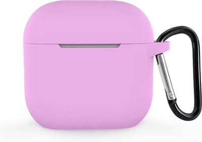 okido - Hoesje geschikt voor Airpods 4 - Silliconen case voor Airpods - Roze - Case geschikt voor Apple AirPods 4 - Airpods hoes