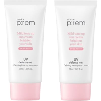 make p:rem UV Defense Me. Calming Tone Up Sun Cream (2ea) Set