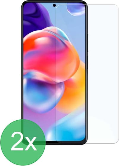 Screenprotector 2x Geschikt voor: Xiaomi Redmi Note 11 Pro+ 5G - screen protector - glas - bescherm - beschermglas - ZT Accessoires