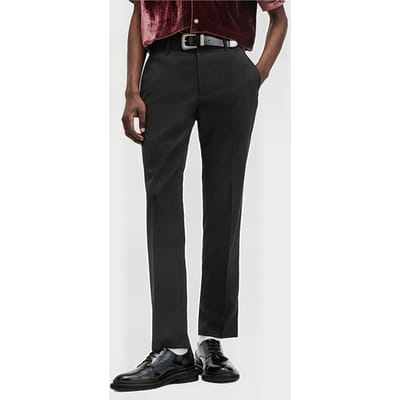 AllSaints Blackwater Trouser Charcoal Grey Maat: W36 | Tailored Broeken Outlet | Heren | Grijs