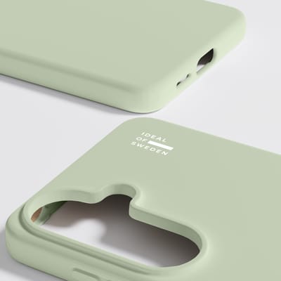 iDeal of Sweden Silicone Case geschikt voor MagSafe geschikt voor Samsung Galaxy S26 - Sage Green