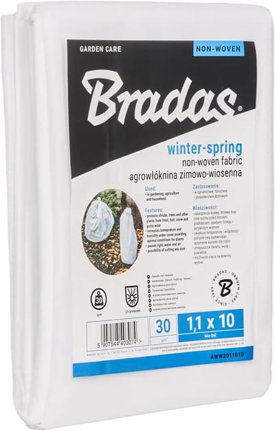 Sterk Tuinvlies 1.1x10m - Vorst- en Winterbescherming voor Planten