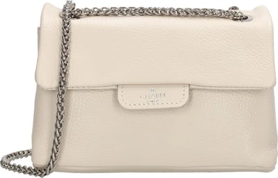 Charm London Anna Crossbody Schoudertas Avondtasje - Leren Dames Tas - Beige