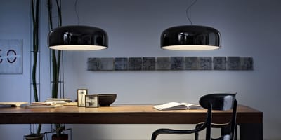 Flos Smithfield S hanglamp - glanzend zwart