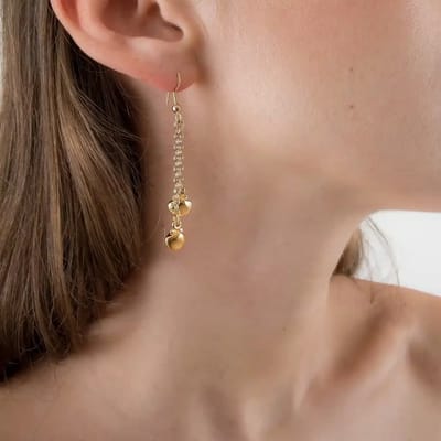 Sylvie Monthulé | Gold Earrings | Duo Shells