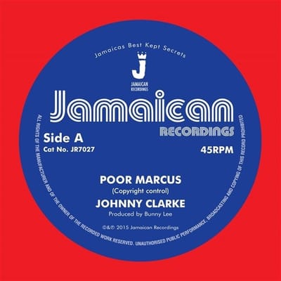 Johnny Clarke - Poor Marcus (7" Single)