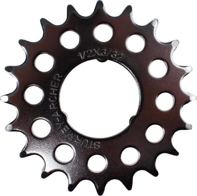 Sturmey Archer Tandwiel Opsteek 20t 3/32 Plat Zilver