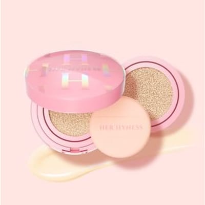 HER HYNESS - Nude Air Anti-Acne Serum Cushion SPF 50+ PA++++ with Refill 19N Fair Light (12g x 2)