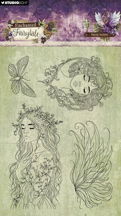 Clear stamp Fairy ladies - Enchanted fairytale nr. 941